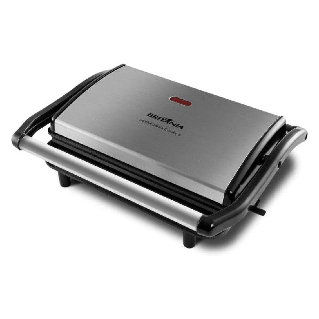 Imagem do Sanduicheira E Grill Press Inox Bgr27i Britania