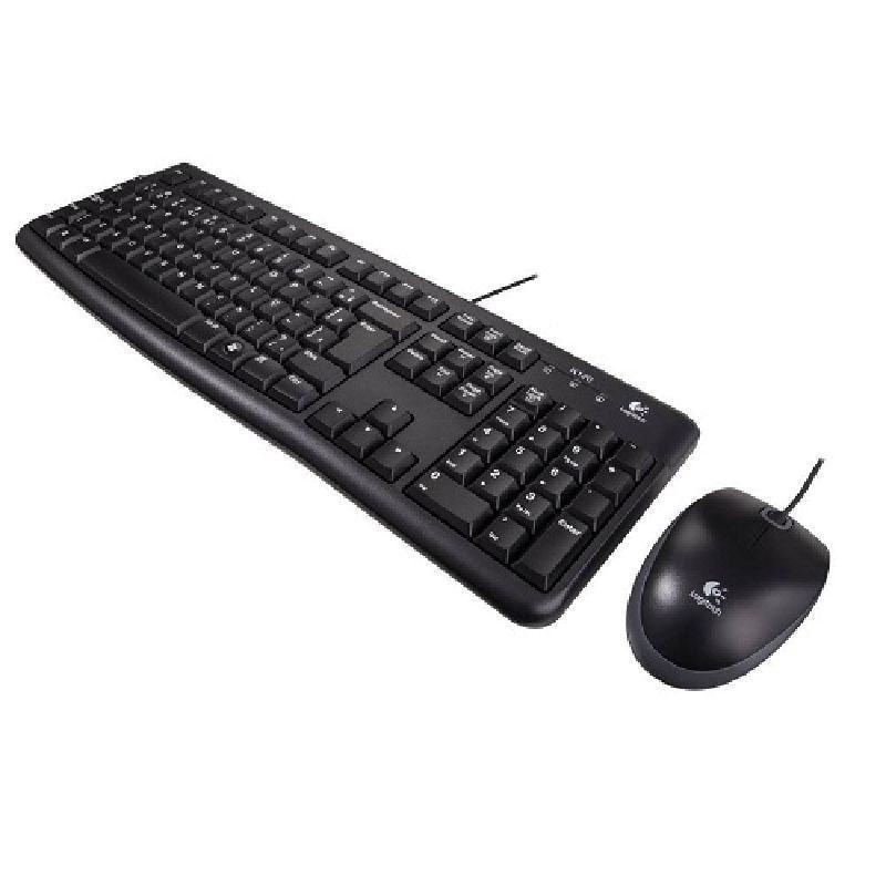 Imagem do Teclado Logitech C Fio Mouse Mk120 Preto