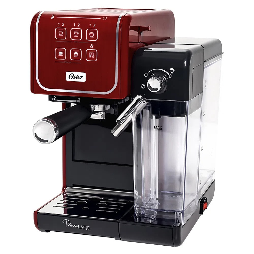 Imagem do Cafeteira Maquina Espresso Oster Primalatte Touch Vermelha
