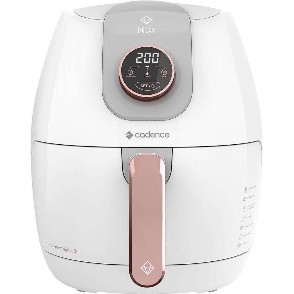 Imagem do Fritadeira Sem Oleo 3l Cadence Dream Rose Gold 220v
