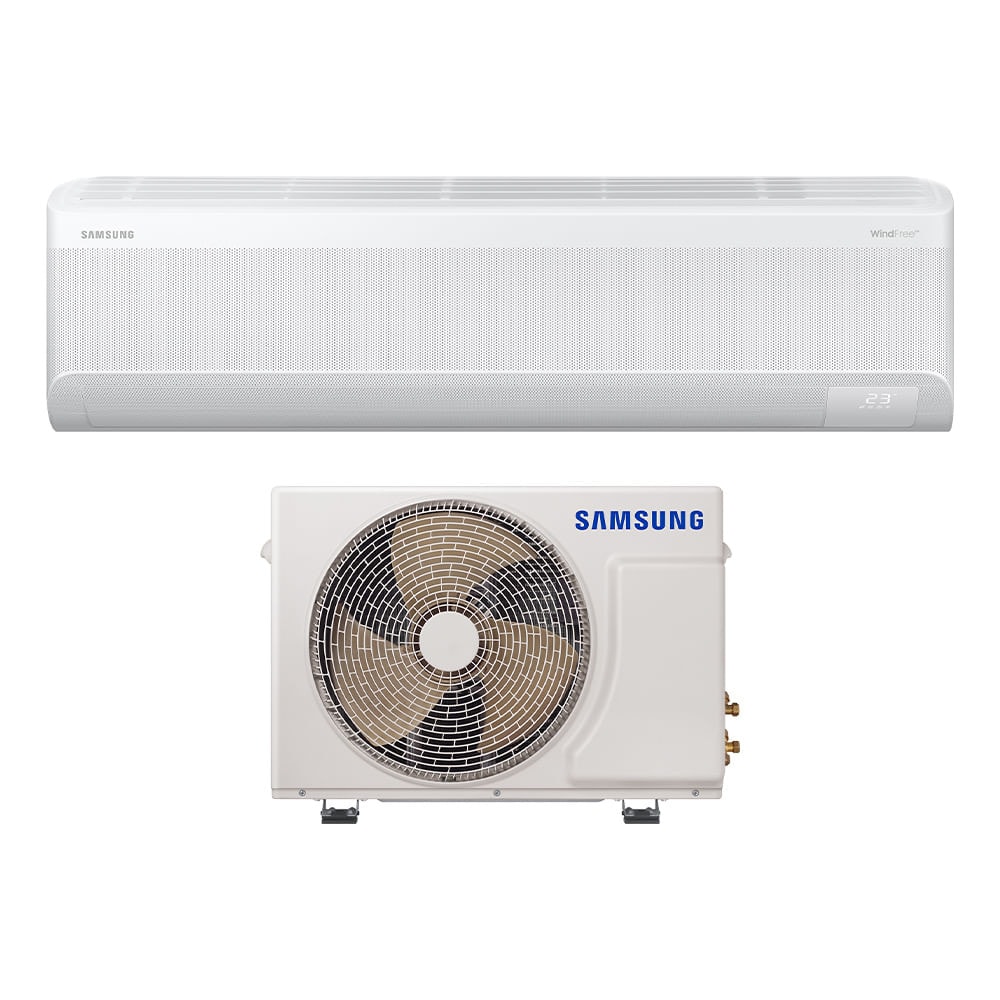 Imagem do Ar Condicionado Split Samsung Inverter Windfree Connect Ai 18 000 Btus Quente E Frio Sem Vento Ar18dxfaawknaz