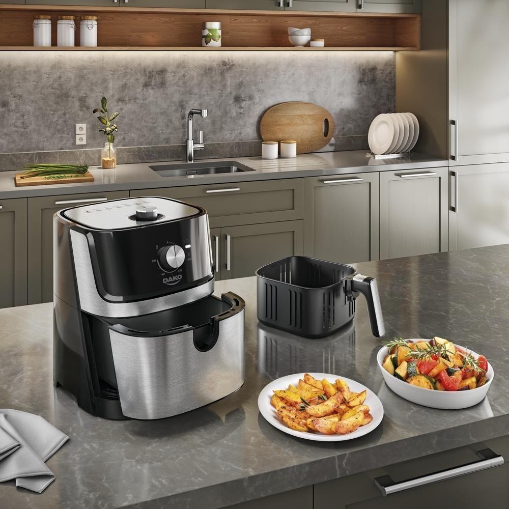 Imagem do Air Fryer Dako 5 Litros Com Painel Analogico 127v