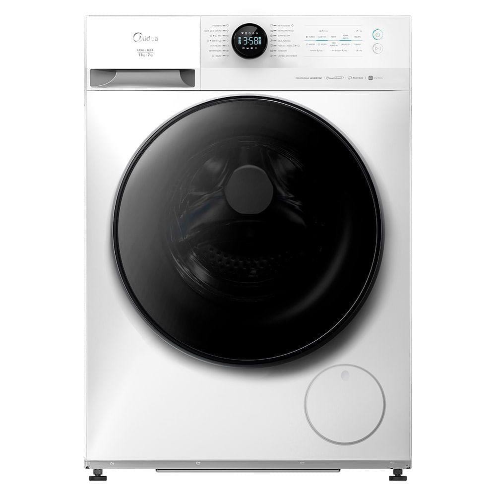 Imagem do Lava E Seca Midea 11kg Branca Slim Healthguard Conectada Branca Mf201d110wb Wk 02 220v