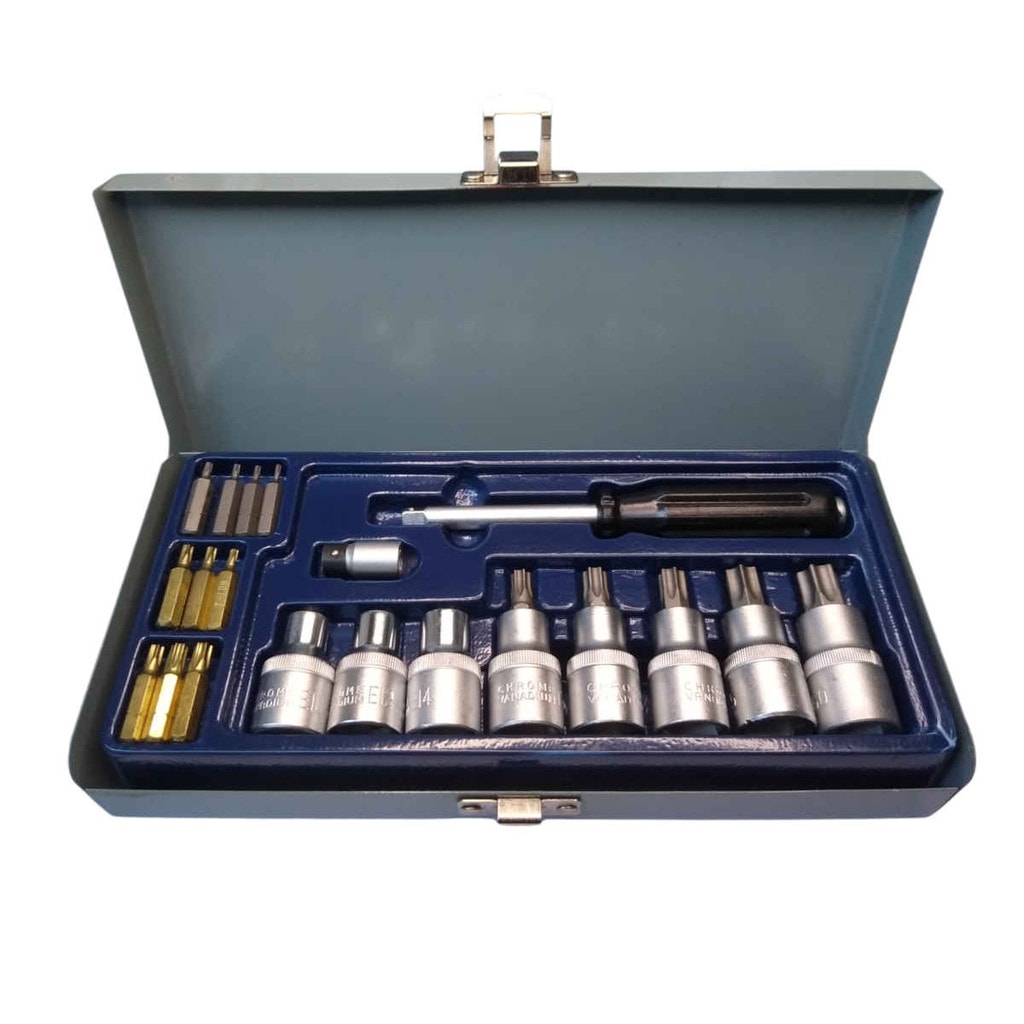 Imagem do Jogo Chave Bit Soquete Torx 20 Pcs