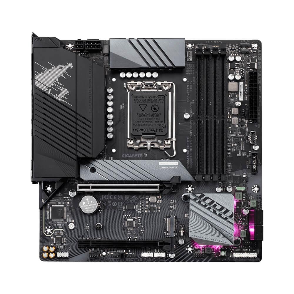 Imagem do Placa Mae I5 I7 I9 Gigabyte B760m Aorus Elite Ddr5 13 Geracao