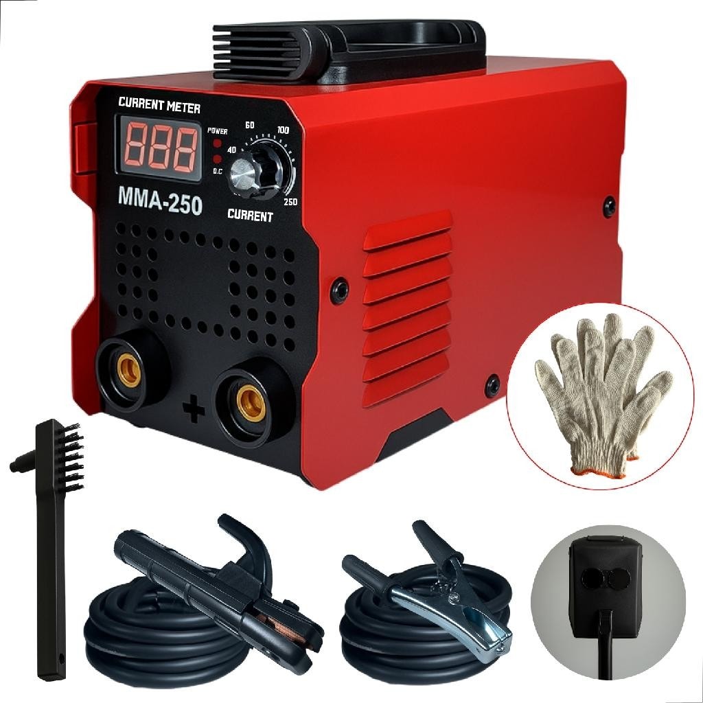 Imagem do Maquina De Solda Profissional Inversora 120a Eletrodo Portatil Visor Digital 220v