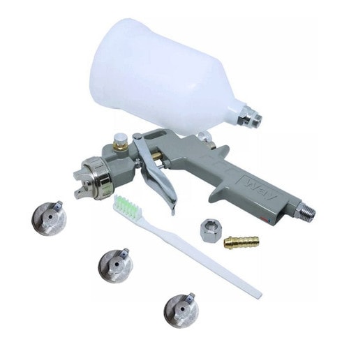 Imagem do Pistola De Pintura Hvlp Gravidade 600ml 3 Bicos 1 2 1 5 1 8 Importway