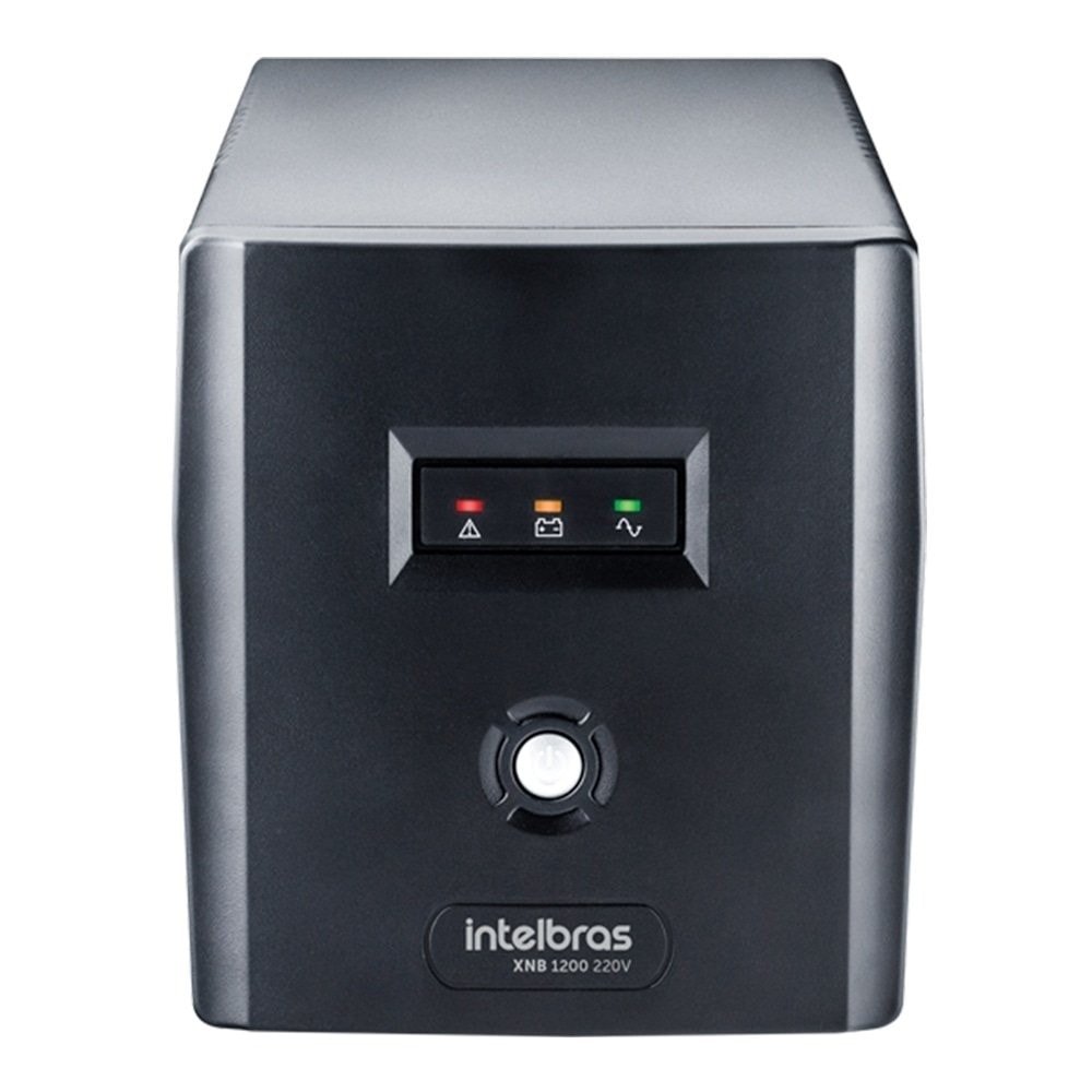 Imagem do Nobreak Intelbras Xnb 1200va 6 Tomadas Preto Entrada E Saida 110v