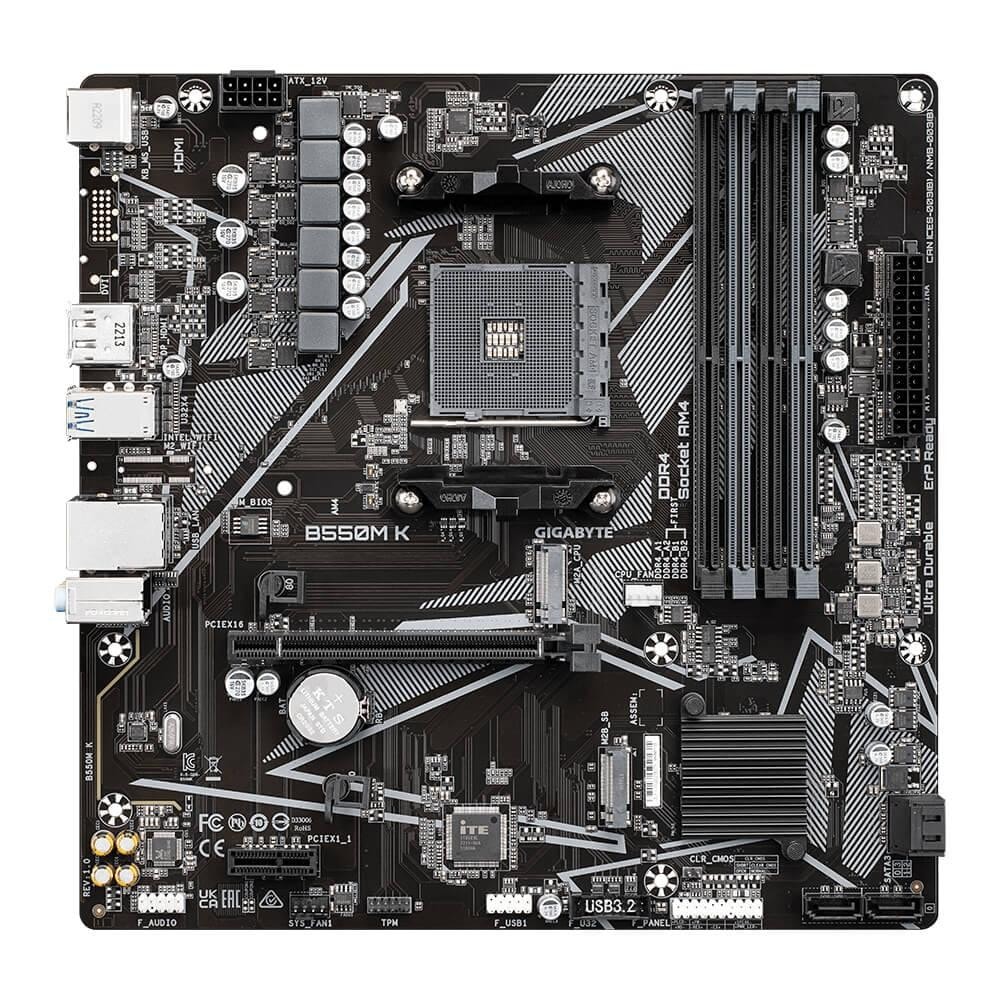 Imagem do Placa Mae B550m K Micro Atx Gigabyte