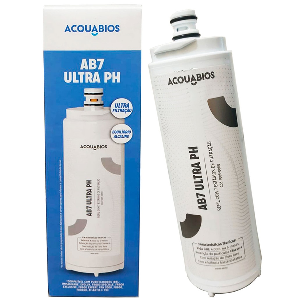 Imagem do Filtro Refil Compativel Ibbl Cz 7 Purificador Agua Due Fr600 Atlantis Immaginare Speciale