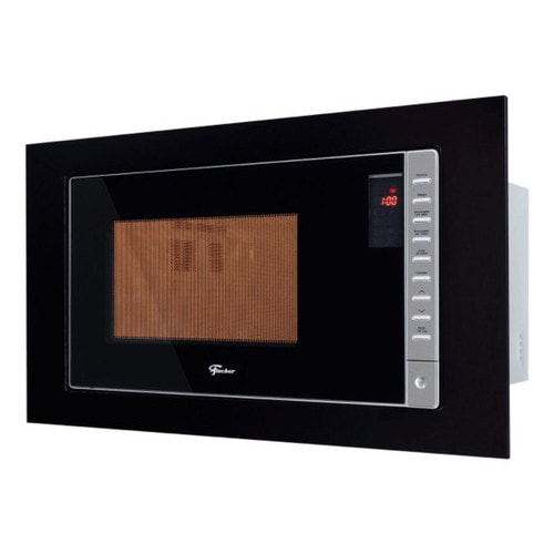 Imagem do Micro Ondas Fit Line Embutir 25 Litros Moldura Preta Fischer