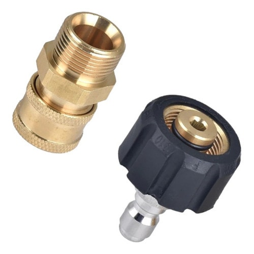 Imagem do Kit Engate Rapido Hd 585 Profi Karcher Com M22 Macho E Femea