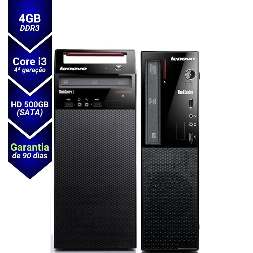 Imagem do Computador Cpu Lenovo Edge E73 I3 4 4gb 500gb
