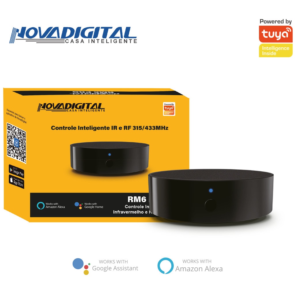 Imagem do Controle Universal Rm6 Pro Wifi E Rf 433 E 315 Novadigital
