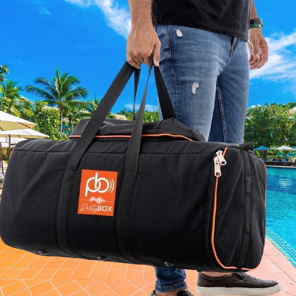 Imagem do Case Bolsa Bag Jbl Partybox 310 C Bolso Cabos Almofadada Top
