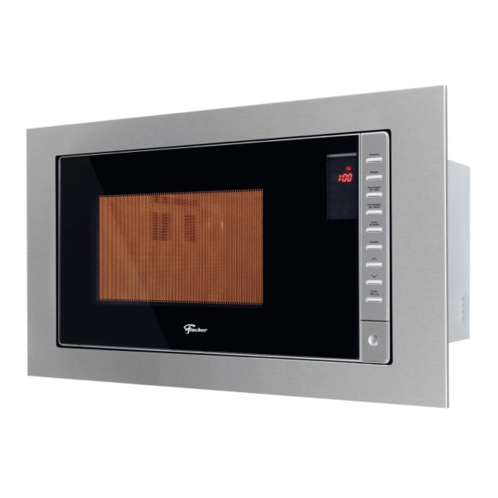 Imagem do Micro Ondas Fit Line Embutir 25 Litros Moldura Inox Fischer