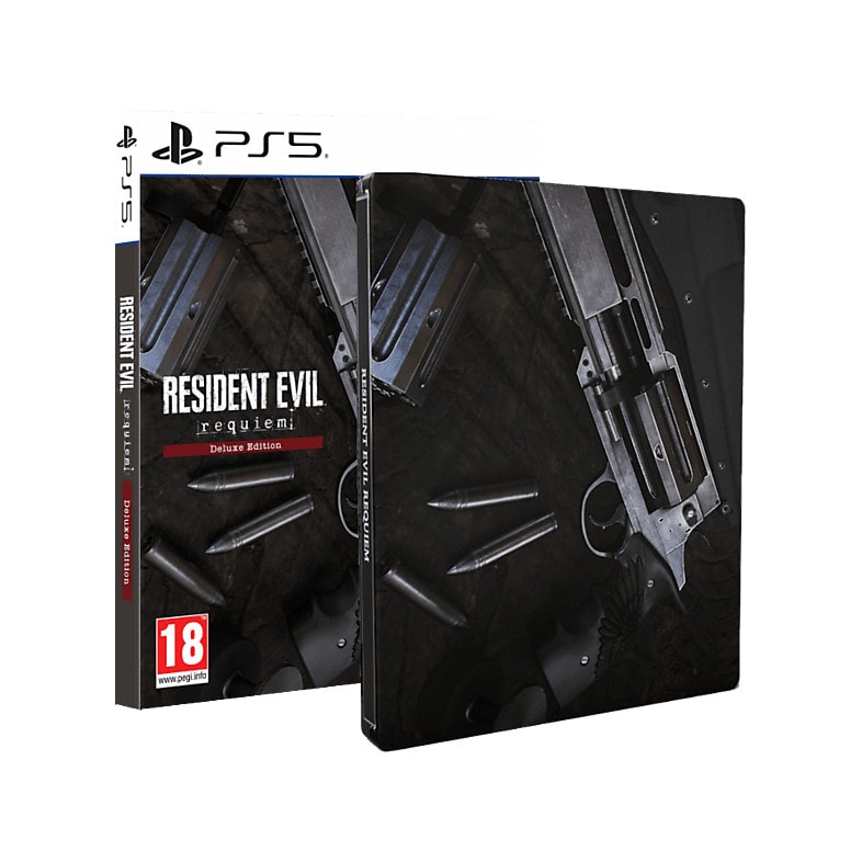 Imagem do Resident Evil Requiem Deluxe Edition Steelbook Ps5