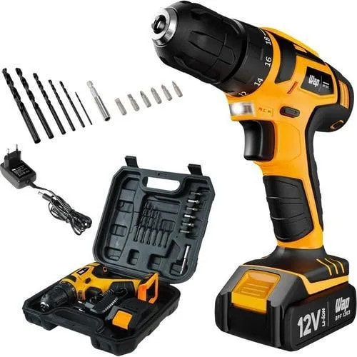 Imagem do Parafusadeira Furadeira Com Maleta Bateria 12v Bpf 12k3 Wap