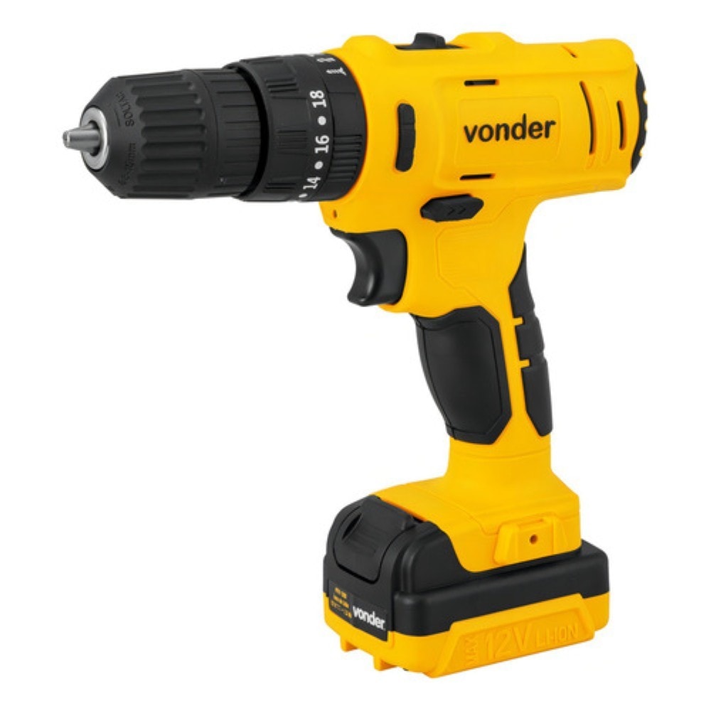 Imagem do Parafusadeira Vonder 12v C Impacto Bivolt Pfv120i