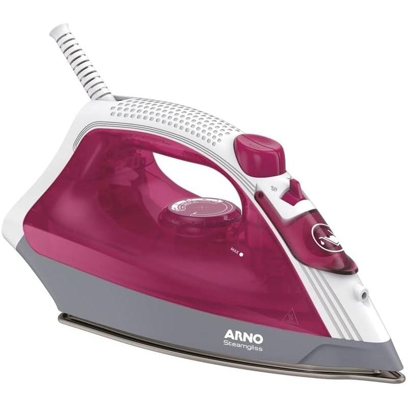 Imagem do Ferro De Passar Roupas A Vapor Steamgliss Fsgc Arno Rosa 127v