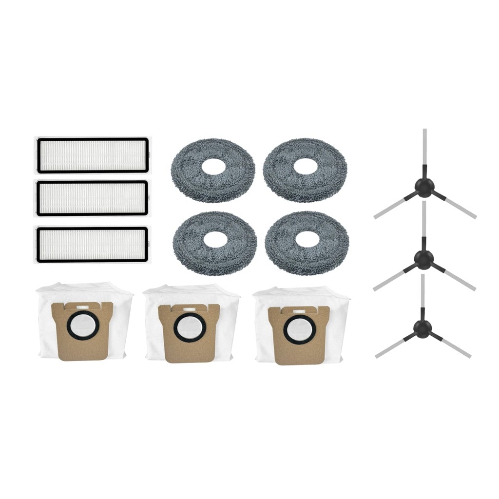 Imagem do Refil Filtro Pano Para Robo Xiaomi Vacuum X20 Max Pro Preto