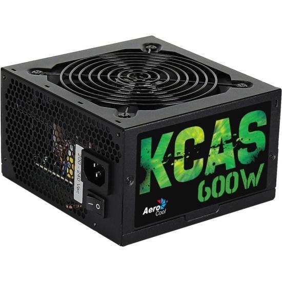 Imagem do Fonte Gamer Atx Aerocool Kcas 600w 80 Plus Full Range Apfc F002