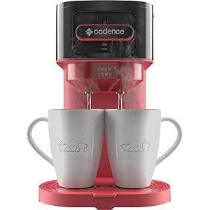 Imagem do Cafeteira Eletrica Cadence Single Up Caf230 Preto E Vermelho 127v 110v