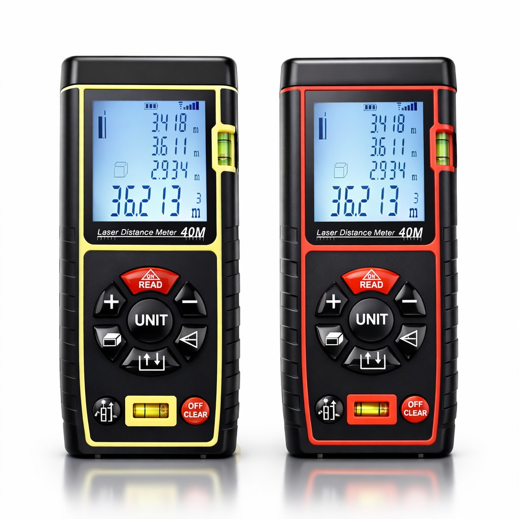 Imagem do Trena A Laser 40m Digital Profissional Lcd Area Volume Funcao Pitagoras