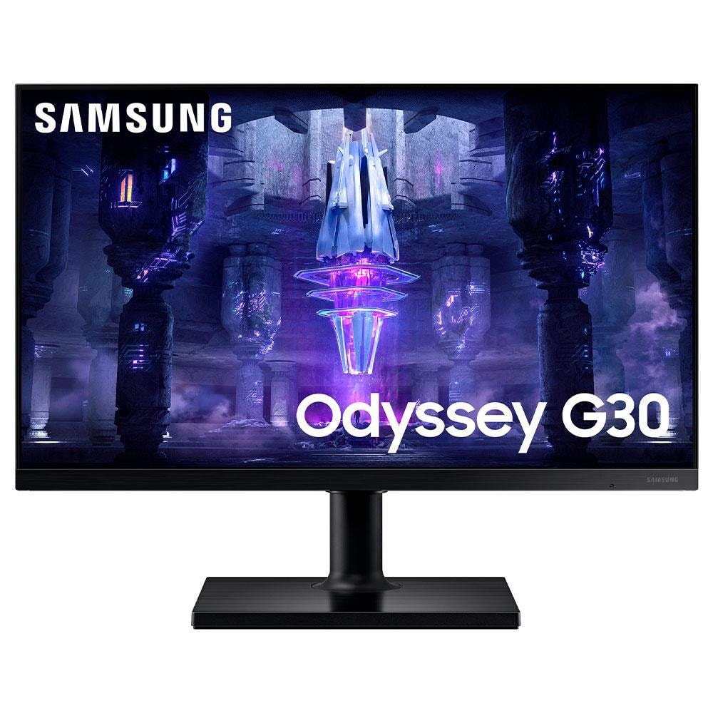 Imagem do Monitor 24 Samsung Ls24bg300elmzd Odyssey G30 Gamer 144hz 1ms Hdmi Dp Pivot