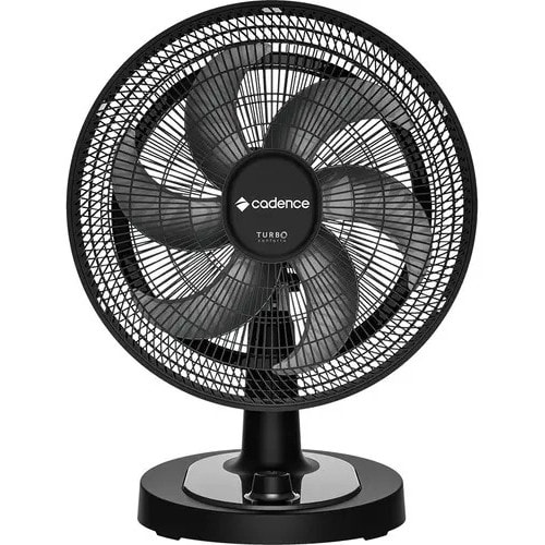 Imagem do Ventilador Cadence Turbo Conforto Black Estrutura Preto 42 Cm 220v Cinza Plastico 6