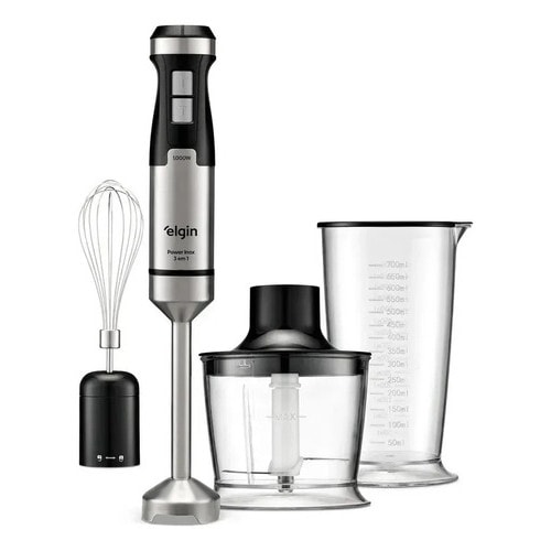 Imagem do Mixer Power Lunar 3 Em 1 Com 1000w Mix3x Misturador Inox Elgin