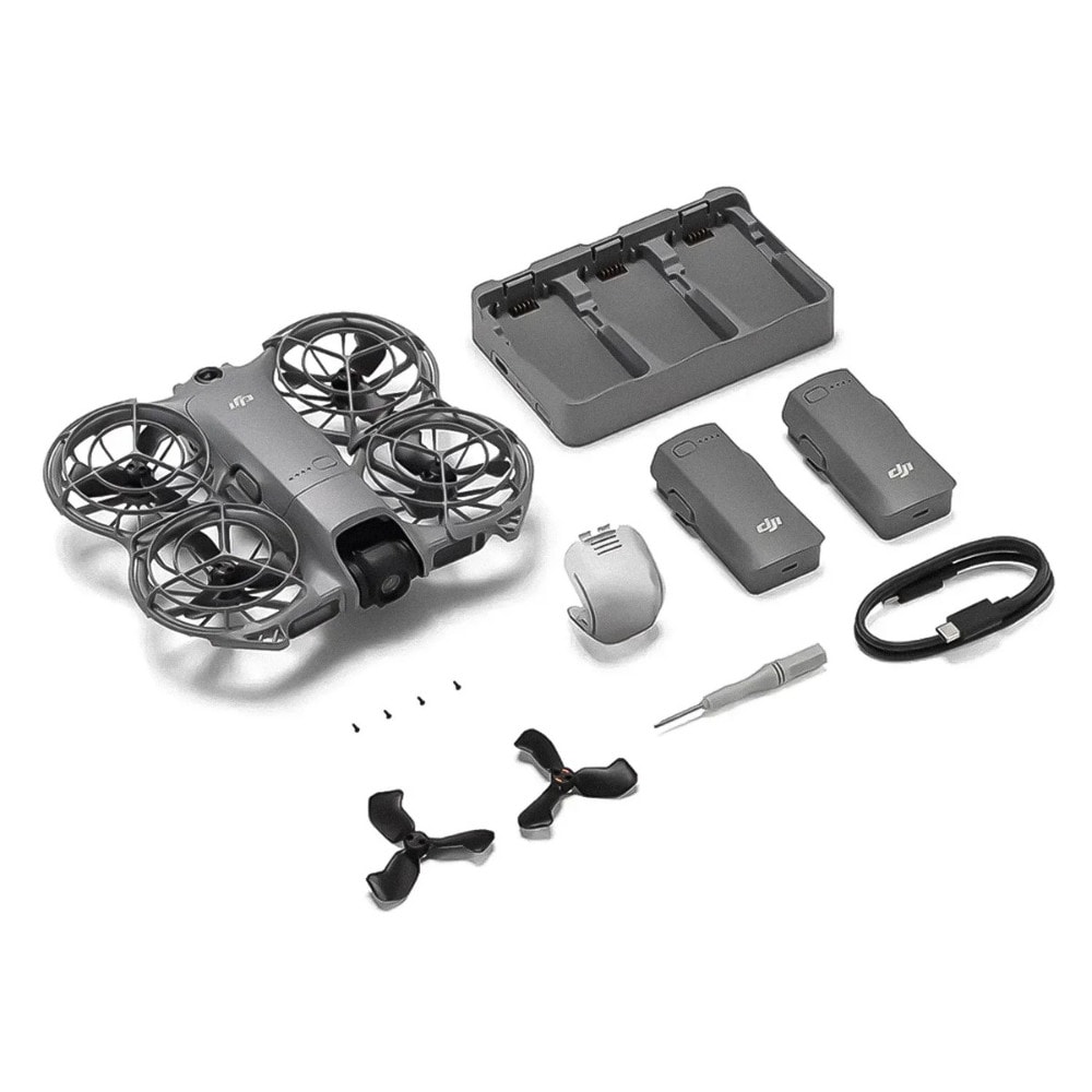 Imagem do Drone Dji Neo 2 Fly More Combo Br Dji070 4k Cinza Escuro