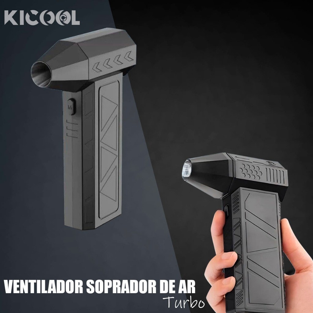 Imagem do Ventilador Soprador De Ar Turbo 130000 Rpm Sem Fio Portatil Canaa Yl