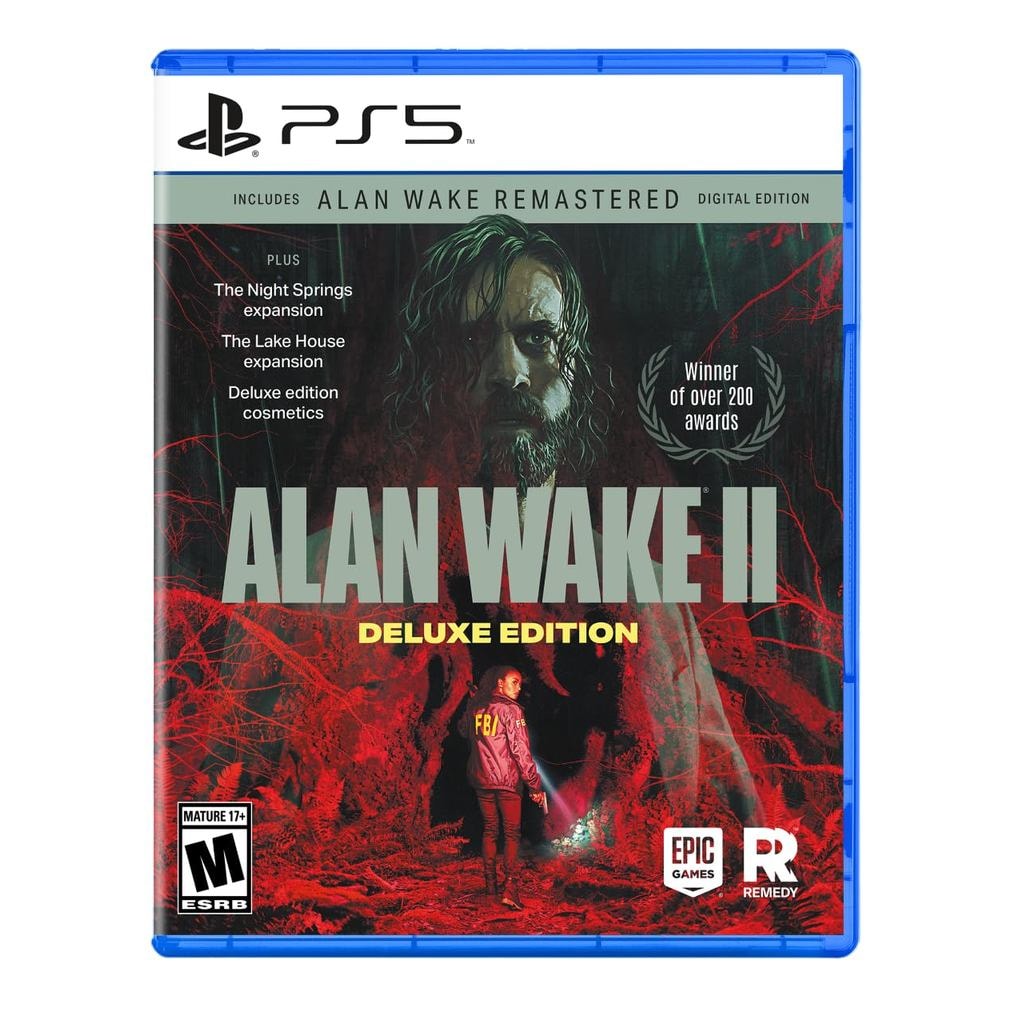 Imagem do Alan Wake 2 Deluxe Edition Ps5 Midia Fisica