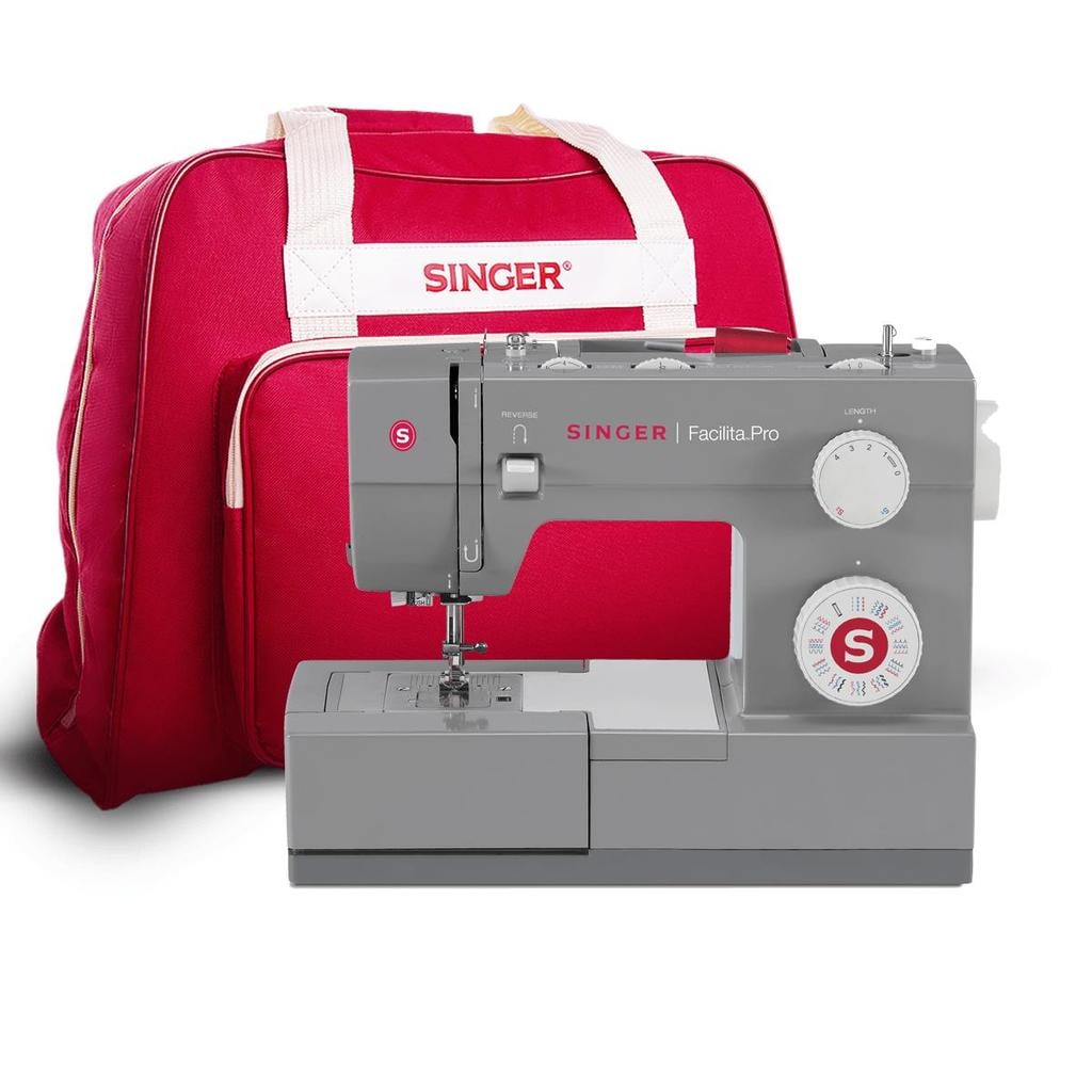 Imagem do Kit Maquina De Costura Facilita Pro 4432 E Bolsa De Transporte Singer