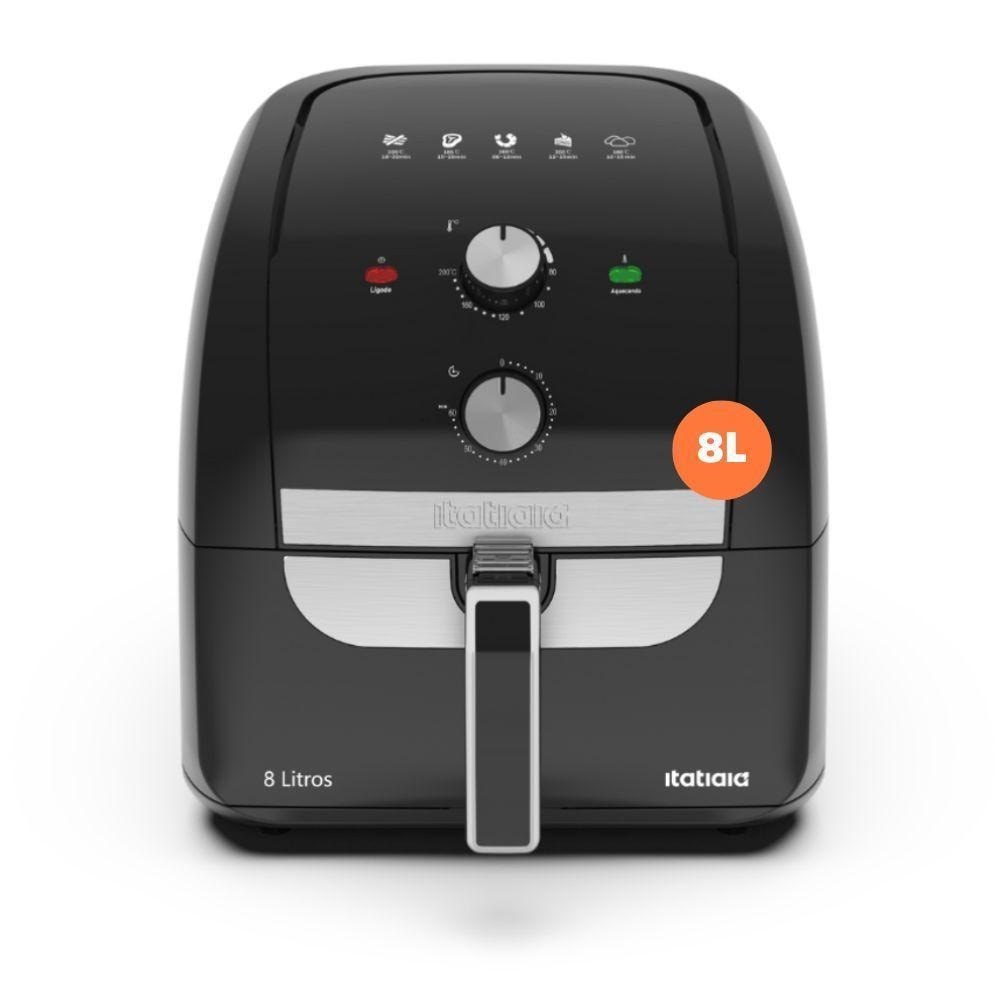 Imagem do Fritadeira Air Fryer Itatiaia 8l Afita1003