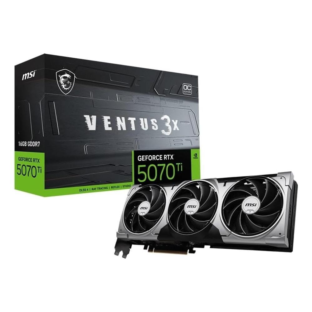 Imagem do Placa De Video Msi Geforce Rtx 5070 Ti 16gb Gddr6 912 V531 461
