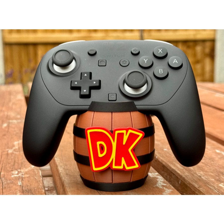 Imagem do Lancamento Suporte Para Controle Pro Do Nintendo Switch 2 Donkey Kong