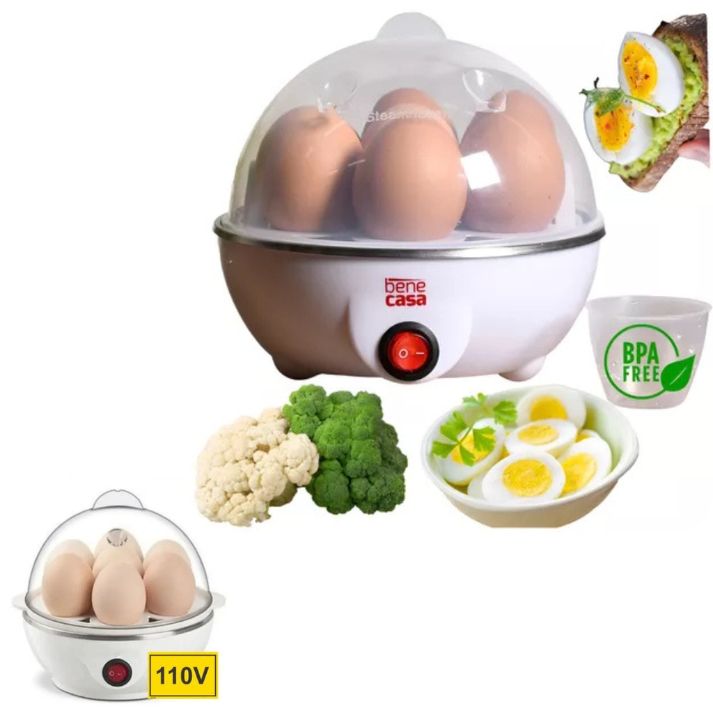 Imagem do Cozedor De Ovos Eletrico Multifuncional Egg Cooker 110v Cores Sortidas