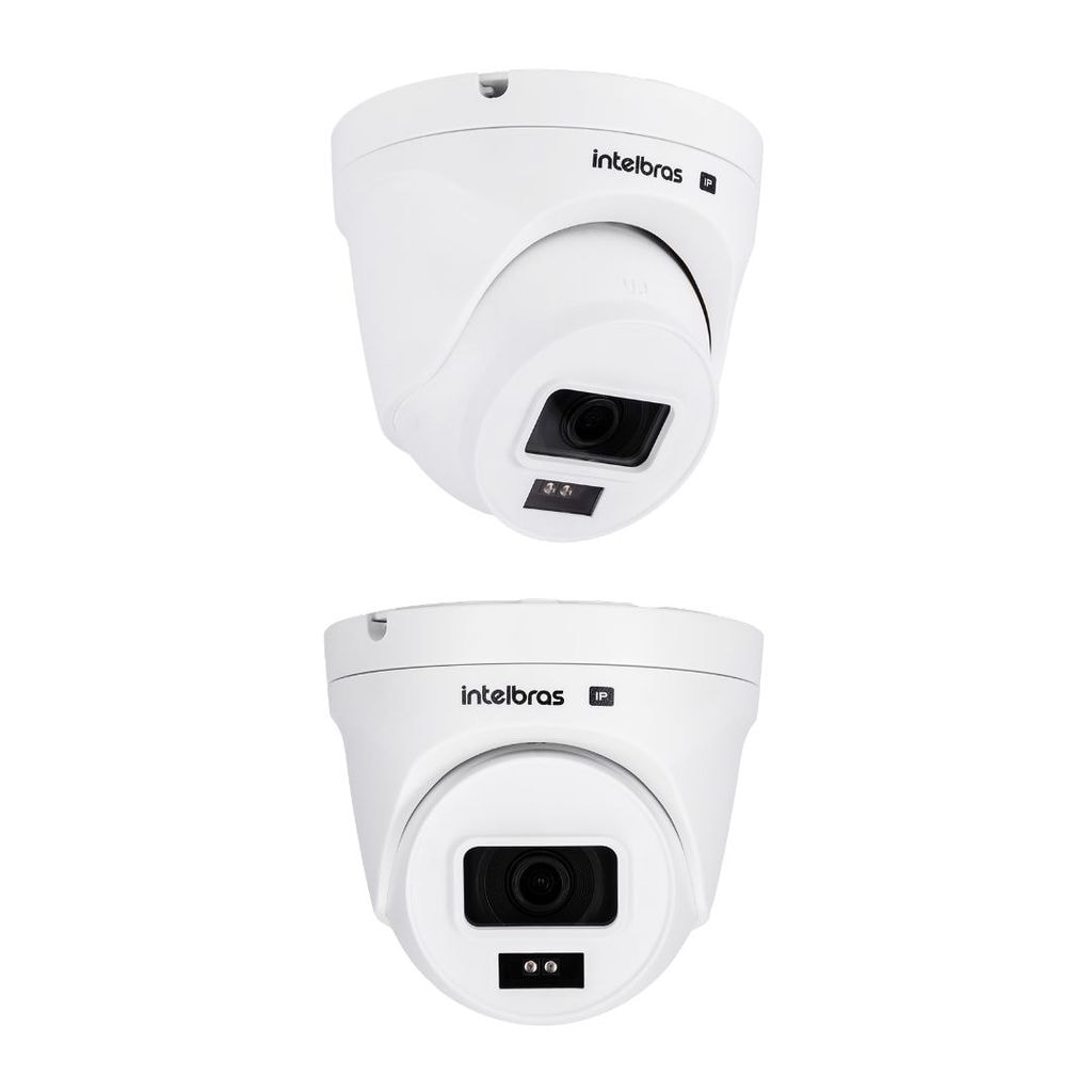 Imagem do Kit 2 Cameras Ip 2 Megapixels Full Hd 30m Poe Vipc 1230 D G2 Intelbras