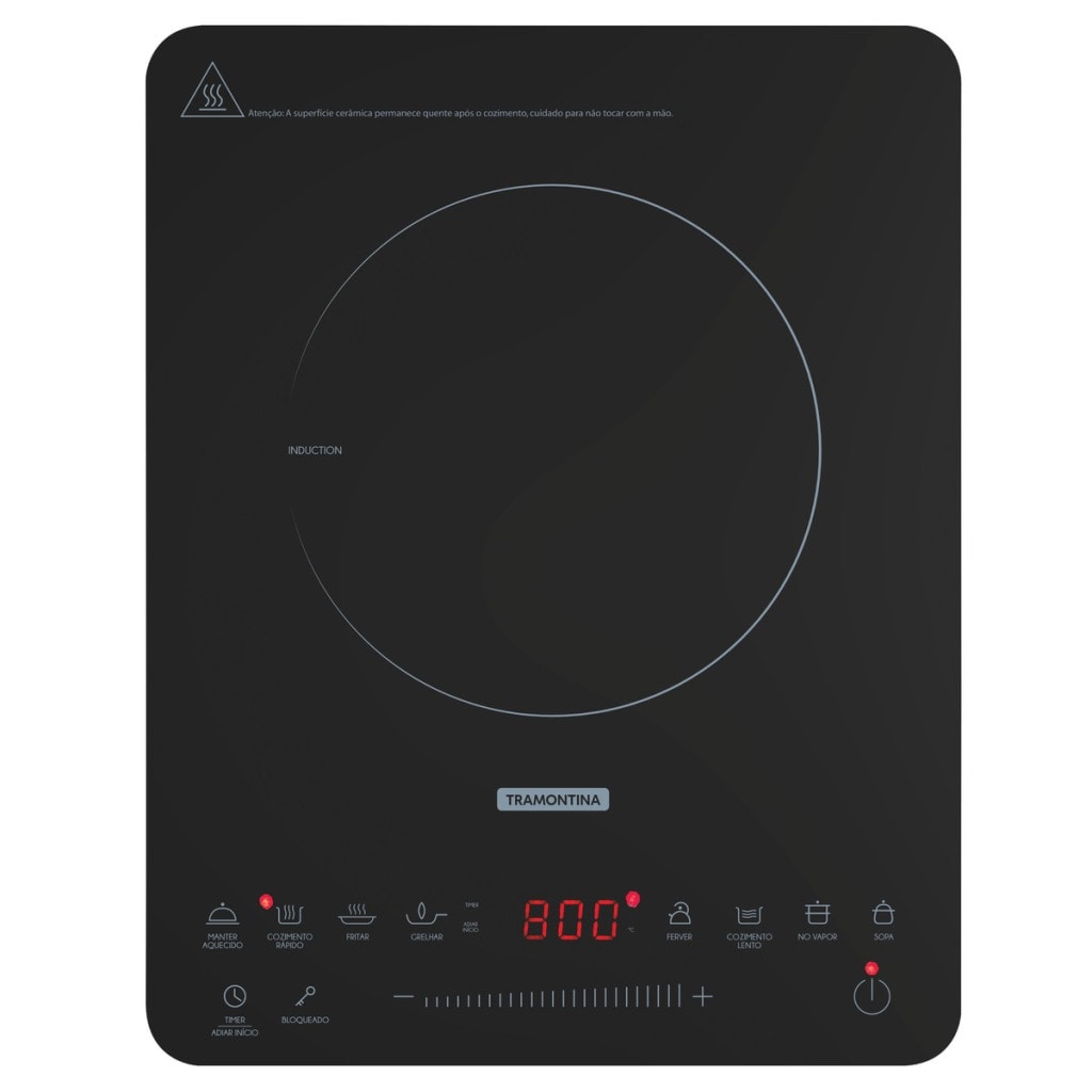 Imagem do Cooktop Portatil Por Inducao Tramontina Slim Touch