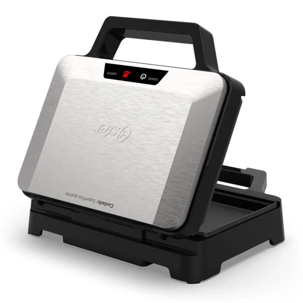 Imagem do Sanduicheira Inox Multiuso Antiaderente 1000w Osan500 Oster