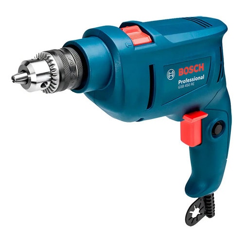 Imagem do Furadeira De Impacto Gsb 450 Re 450w 3 8pol Bosch Azul 220v Azul 220v 50 Hz