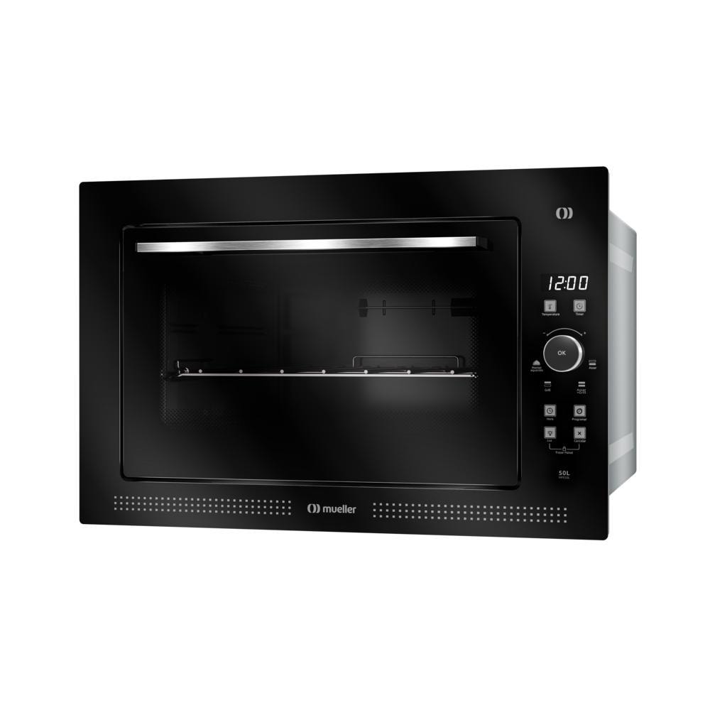 Imagem do Forno Eletrico De Embutir Digital Mueller 50 Litros Preto 220v Mfe50l
