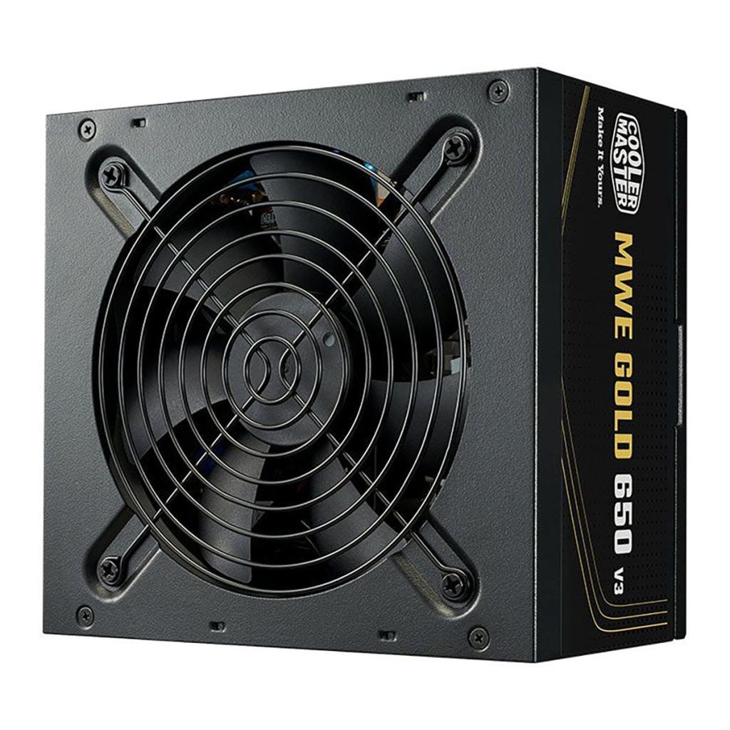 Imagem do Fonte Atx 3 1 650w 80 Plus Gold Cooler Master Mwe Gold 650 V3 Mpe 6502 Acaag 3bbr