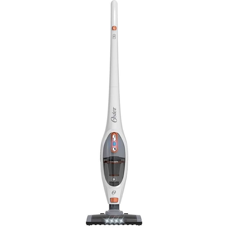 Imagem do Aspirador Vertical Oster Duo Clean 0 5 Litros Branco Bivolt Oasp645 Bat