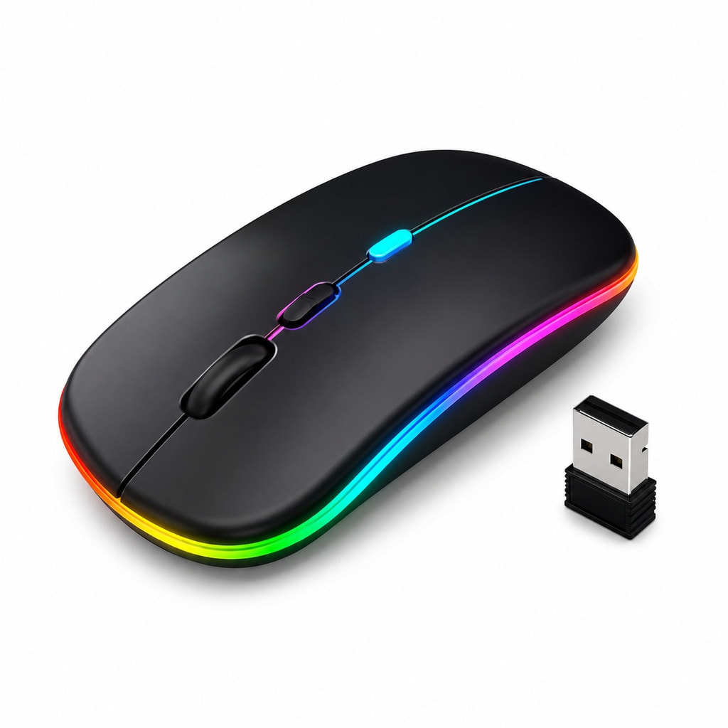 Imagem do Mouse Preto Rgb Para Acer Nitro V15