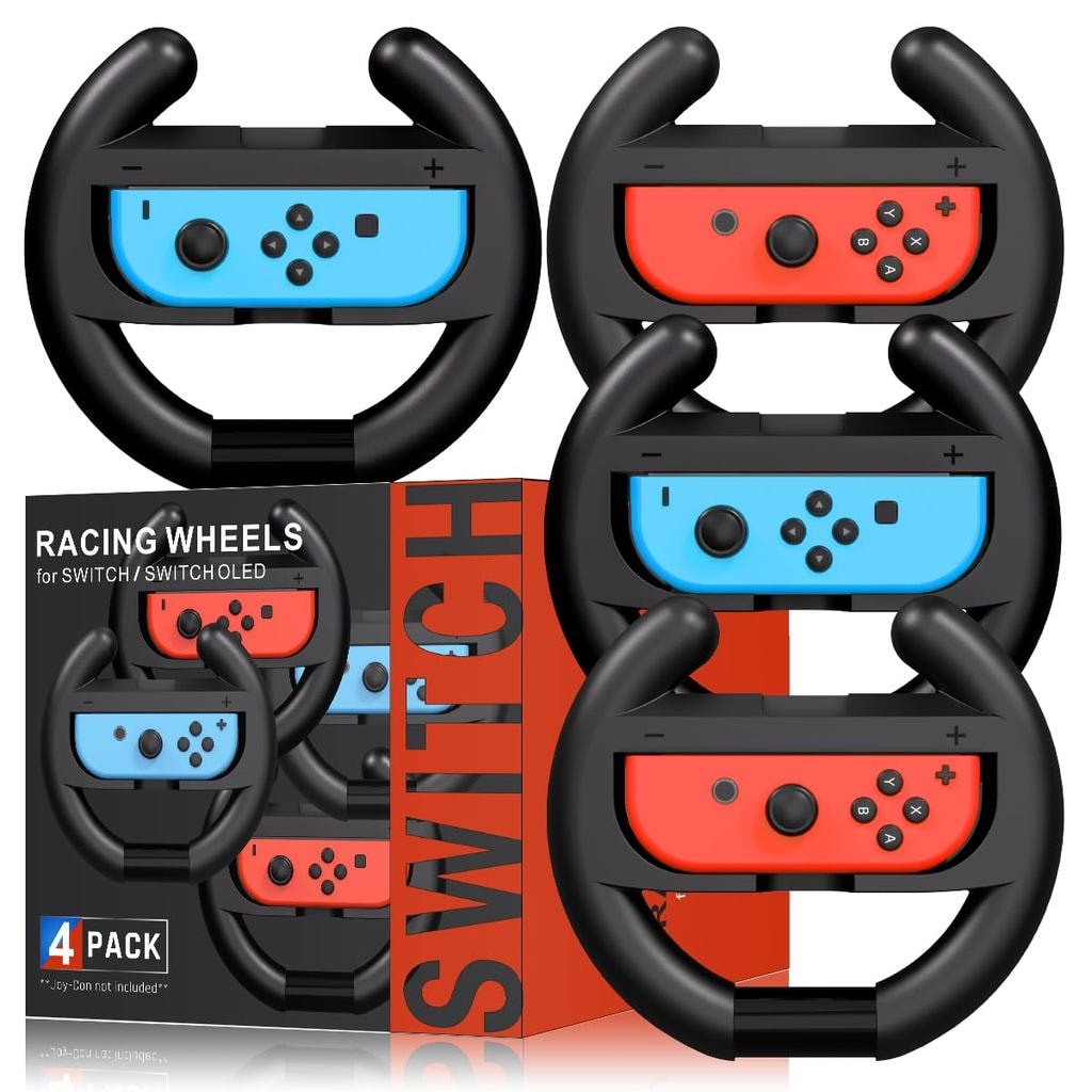 Imagem do Volante Para Nintendo Switch Mario Kart Volante De Corrida Para Mario Kart 8 Deluxe Compativel Com Nintendo Switch Swit