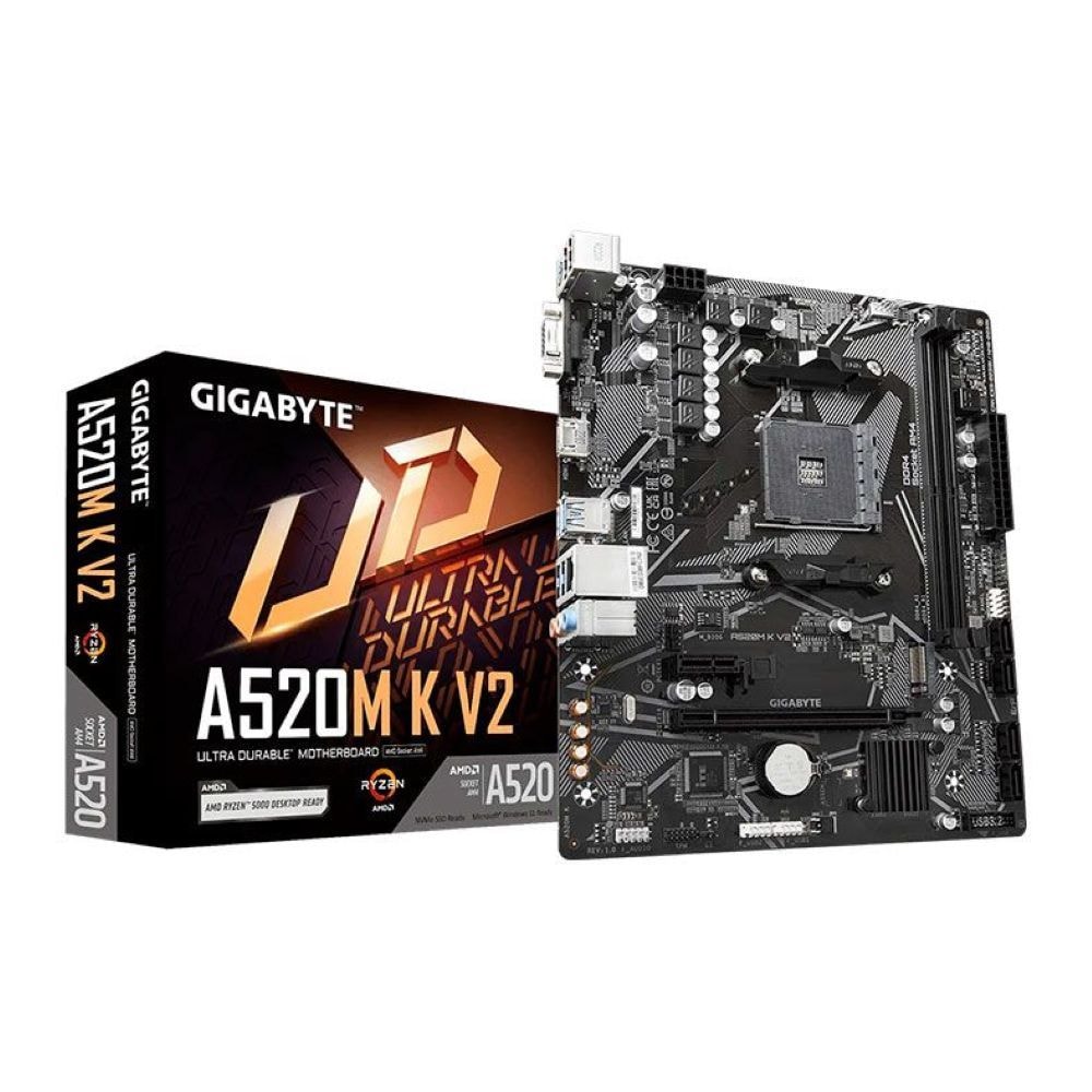 Imagem do Placa Mae Gigabyte A520m K V2 Am4