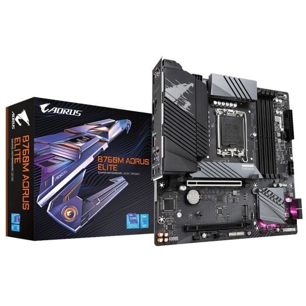 Imagem do Placa Mae Gigabyte B760m Aorus Elite 4xddr5 192gb Hdmi